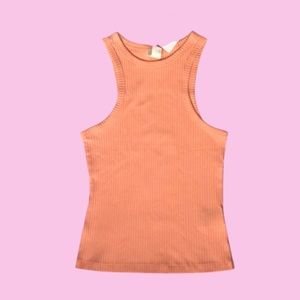 Peach Racerback Tank Top